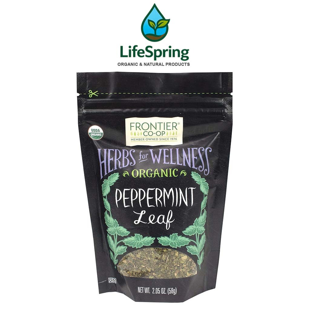 Trà Lá Bạc Hà Hữu Cơ Frontier Co-op Organic Peppermint Leaf, 58g