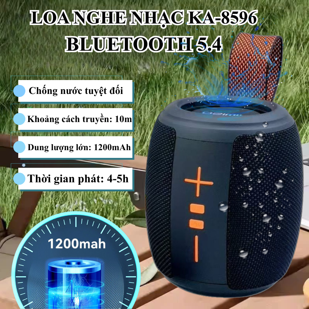 Loa Bluetooth Chống Nước KA-8596