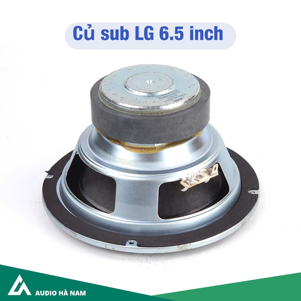 Củ loa sub tháo máy LG 6.5 inch 4ohm 100w gân cao su (giá 1 cái)