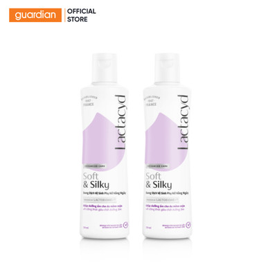Combo 2 Dung Dịch Vệ Sinh Phụ Nữ Soft & Silky Lactacyd 250ml