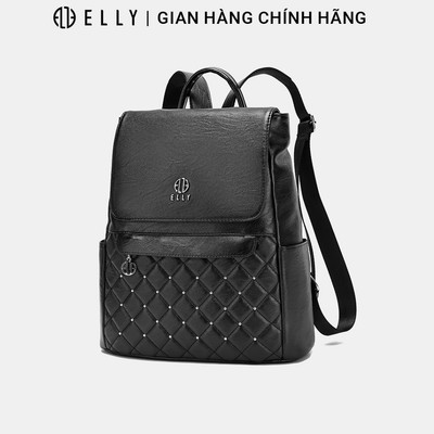 Balo nữ ELLY EBH76 balo thời trang da tổng hợp cao cấp đựng ipad đi làm đi học