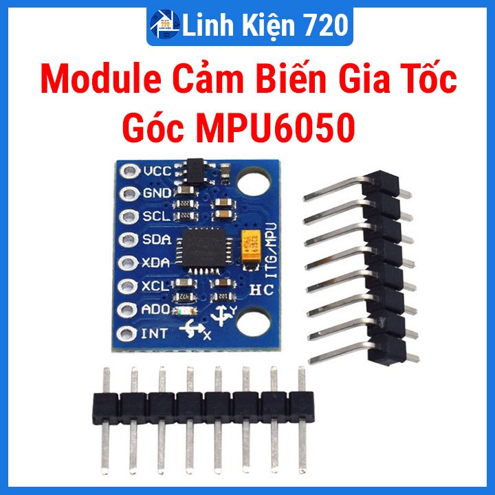 Module cảm biến gia tốc góc MPU6050 - GY521