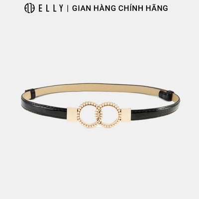 Dây lưng nữ ELLY EDH29 thắt lưng da tổng hợp khóa móc thời trang công sở cao cấp