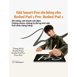 [Hỏa tốc] Bút cảm ứng SMART PEN CHO REDMI PAD 2/ REDMI PAD PAD PRO/ POCO PAD chống tỳ đè tay khi viết 100% zin seal hãng