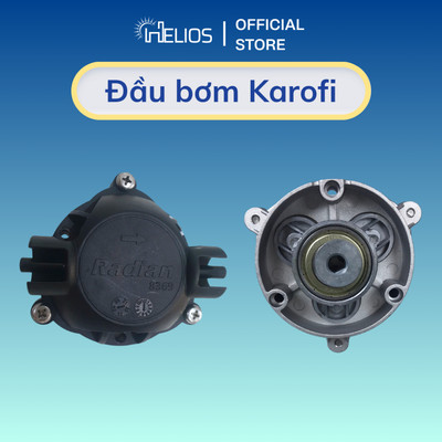 Đầu Bơm 24V KAROFI Cắm Nhanh Thay Thế Cho Máy Bơm Máy Lọc Nước RO, Phun Sương ... - Tặng 2 cút góc