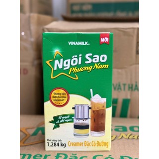  Sữa đặc Ngôi Sao Phương Nam màu xanh lá_ Hộp 1,284kg 