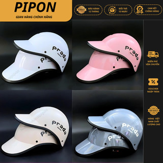  Mũ bảo hiểm lưỡi trai Prada có khoét lỗ cột tóc cho nữ và bít đuôi cho nam nón bảo hiểm kết chính hãng Long Thanh 