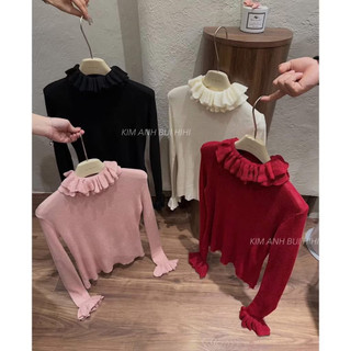 [ Hàng QC ] Áo len cổ bèo dài tay L1