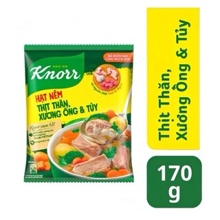 Hạt Nêm Knorr Thịt Thăn, Xương Ống, Tủy – Đậm Đà Tự Nhiên, Gói 170g