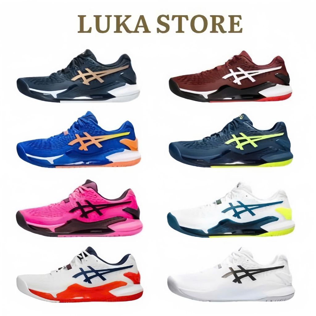 [ Chính Hãng ] Giày Pickleball, Tennis GEL-RESOLUTION 9 Đủ Các Phối Màu Đẹp Nhất, Full Box