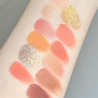 Phấn Mắt Colourpop Sweet Talk Eyeshadow Palette. Màu Mắt, Bảng Mắt Hồng Đào, Ánh Nhũ Lấp Lánh