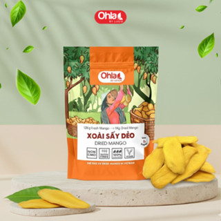  Xoài Sấy Dẻo Ohla - Túi 1kg   Ăn vặt Healthy 