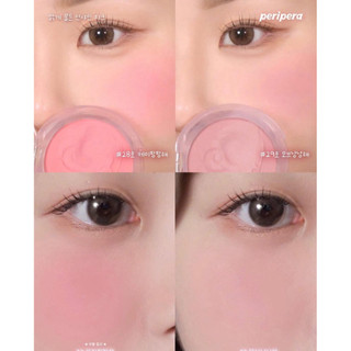Phấn má hồng PERIPERA PURE BLUSHED SUNSHINE CHEEK
