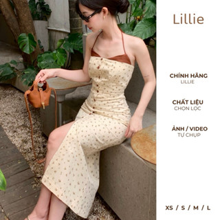  LILLIE | Đầm hoa nhí dáng dài 
