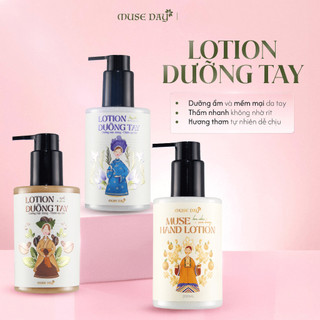  Kem Tay Dưỡng Ẩm Da Tay Hand Lotion MUSEDAY  Thuần Chay Cấp Ẩm Mềm Mịn 50ml và 200ml 