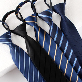 Cà vạt Nam thắt sẵn cao cấp bản to 8cm phong cách công sở lịch sự, cà vạt phom đẹp thời trang, Cravat cao cấp thời trang