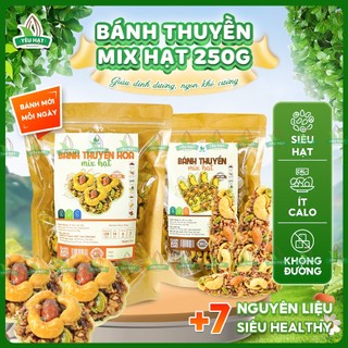   GIÒN TAN  Bánh Thuyền Mix Siêu Hạt Ít Calo - Eatclean Healthy Bánh Luôn Mới  Yêu Hạt  