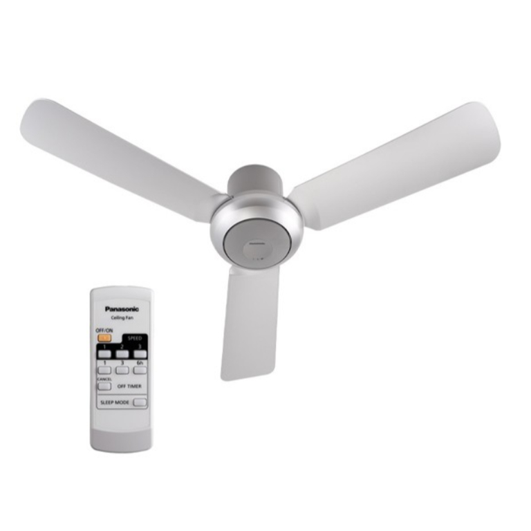 Quạt trần 3 cánh ty ngắn Panasonic F-48CZL - Ty ngắn 14cm cho trần thấp