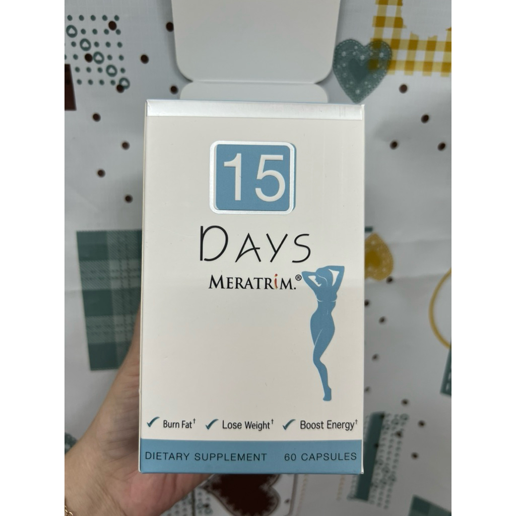 (Chính hãng) Viên uống giảm cân an toàn 15 Days Meratrim hỗ trợ giảm béo từ thảo dược thiên nhiên - 