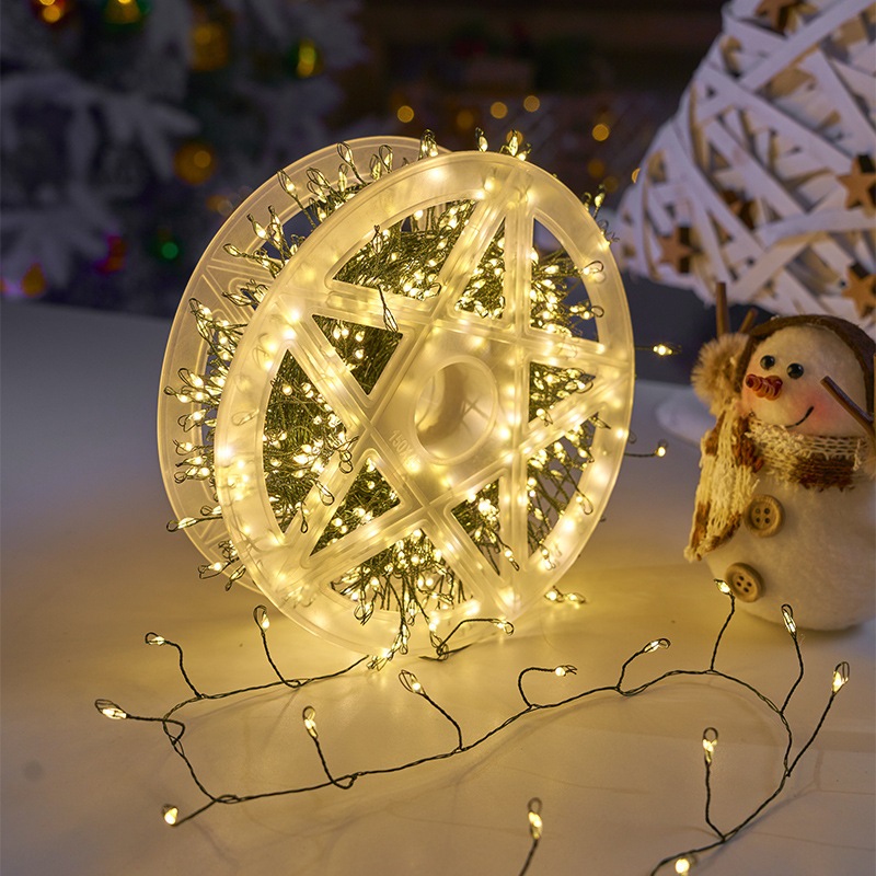 Đèn Led Rễ Cây Dây Xanh LE09 Trang Trí Cây Thông Noel Giáng Sinh
