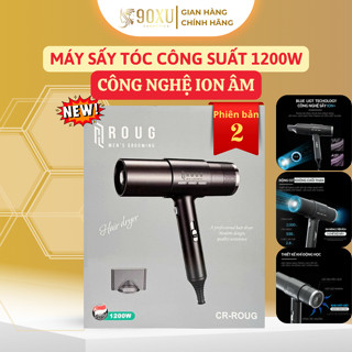  MÁY SẤY TÓC ROUG 1200W – SẤY KHÔ NHANH NGĂN NGỪA RỤNG TÓC BẢO VỆ TÓC KHỎI HƯ TỔN 
