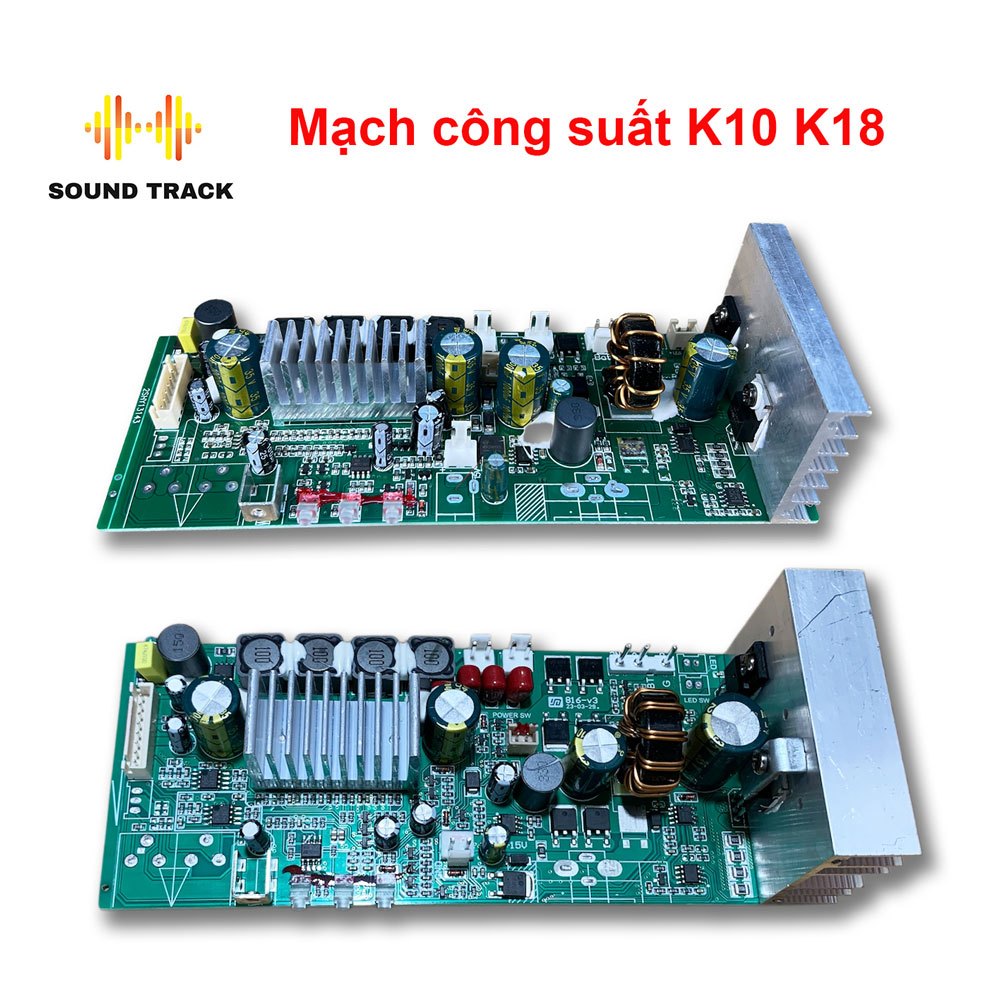 Mạch công suất loa kéo K10 K18 khuếch đại âm thanh công suất 100W 180W