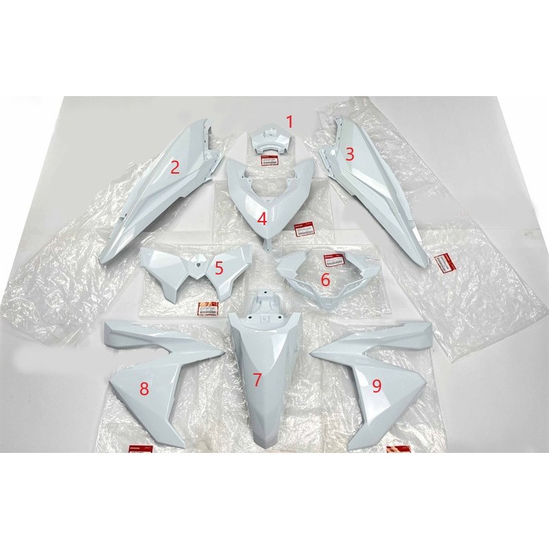 dàn áo click 125 2015 2016 2017 màu TRẮNG ( bán lẻ từng món )