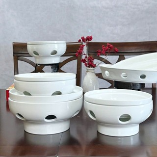 [CHÍNH HÃNG] BÁTNẾN HÂM NÓNG THỨC ĂN BẰNG SỨ CAO CẤP, BÁT NÊN 2 TẦNG LOHACO HÀNG XỊN