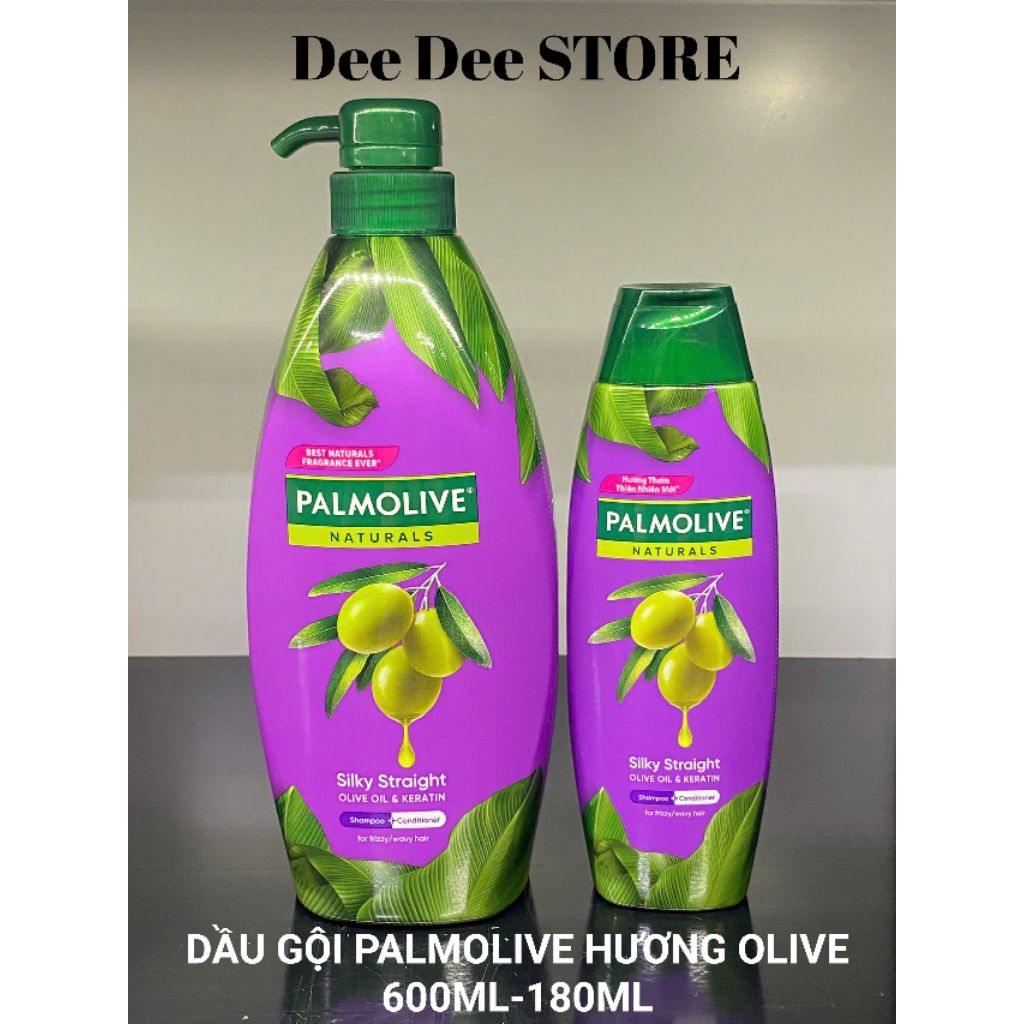 DẦU GỘI PALMOLIVE HƯƠNG OLIVE 600ML / 180ML