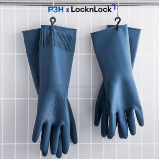 Găng tay locknlock cao su tự nhiên màu xanh navy, màu vàng , màu hồng etm861 etm862 etm801 etm802 etm803 phiphi shop