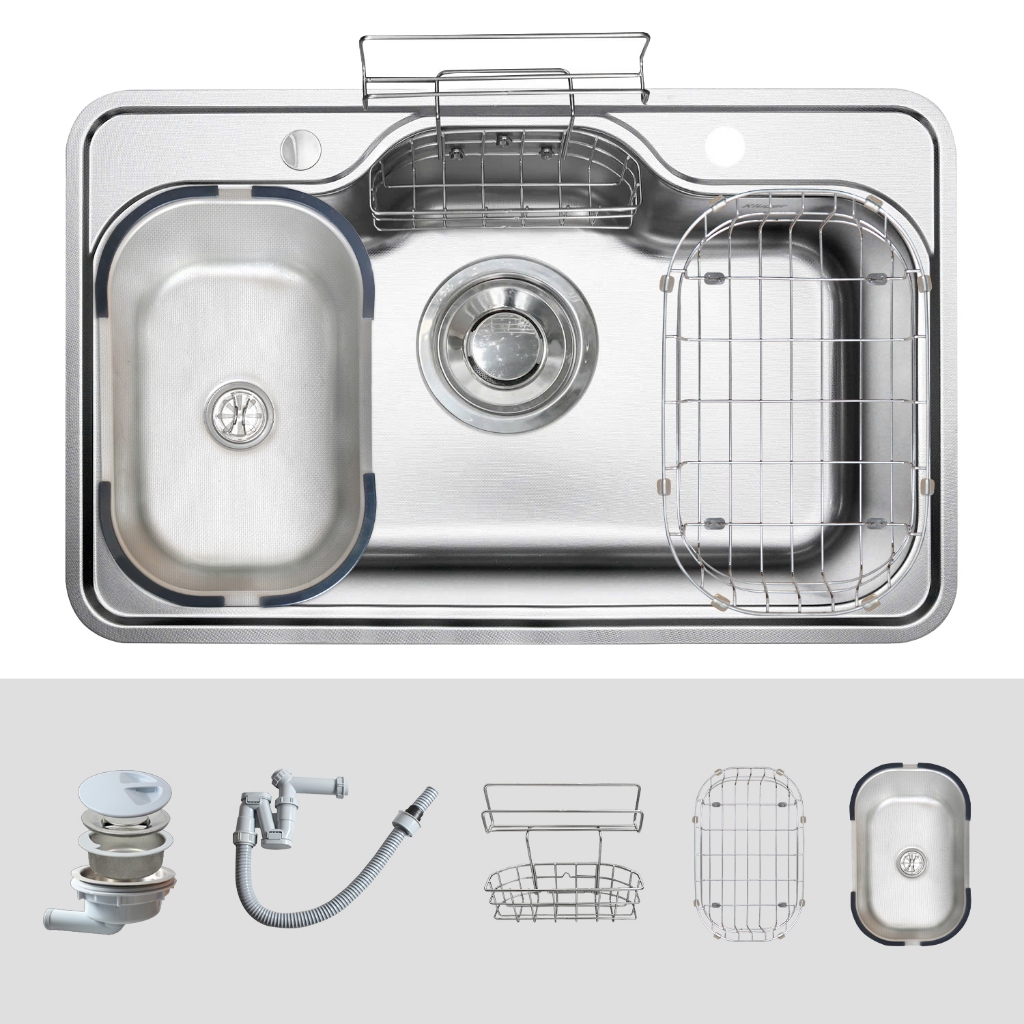 Chậu rửa bát Kluger KT8050SL Plus