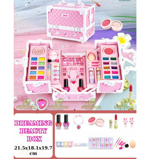  Đồ Chơi Cốp Trang Điểm Cho Bé Vali Trang Điểm Nhiều Dụng Cụ An Toàn Bộ Quà Tặng Sinh Nhật Cho Bé Gái 
