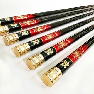Cần câu tay Rồng Đỏ độ cứng 5H chuyên câu đơn câu đài hàng cao cấp chính hãng tặng ngọn phụ