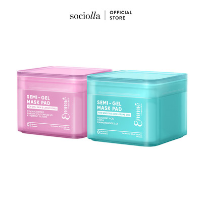 Toner Pad Dưỡng Da Emmié By Happy Skin Semi-Gel Mask Pad
