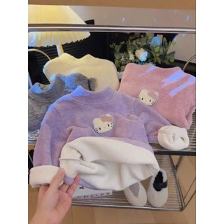 Áo  lót lông cổ cao cho bé gái QCCC siêu ấm