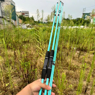  Cần Câu Lure Sói Xanh 1m65 - 1m8 - 2m1 – Cần Máy Ngang Máy Đứng Câu Cá Lóc Giá Rẻ 