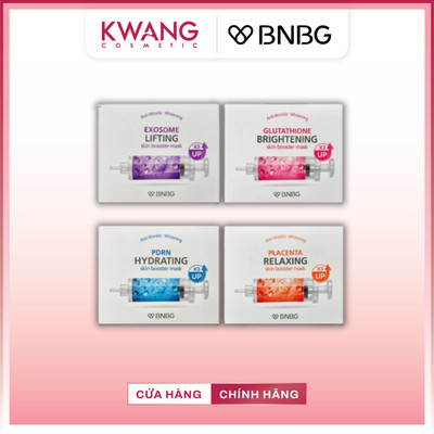 Hộp 10 Miếng Mặt Nạ Hỗ Trợ Phục Hồi Da Chuyên Sâu BNBG Skin Booster Mask 30ml