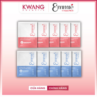  Combo 10 Mặt Nạ Sinh Học Dưỡng Trắng Mờ Thâm Cấp Ẩm Phục Hồi Emmié by Happy Skin B5 Complex 