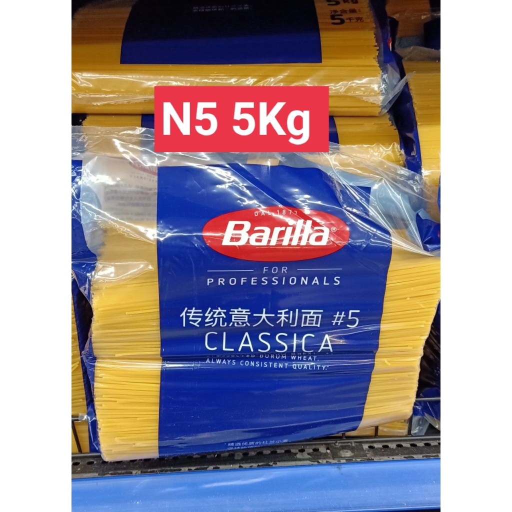 [ Date Mới ] Mì spaghetti Barilla số 5, 5kg (NK/MM)