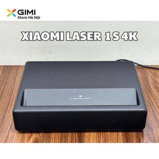  Máy chiếu siêu gần Xiaomi Laser 1S 4K Quốc Tế - Độ sáng 2000 ANSI Lumens hỗ trợ HDR10 loa Dolby DTS 