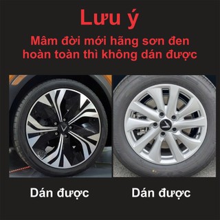Decal dán mâm Vinfast VF6 Plus ( Giá bao gồm 5 bánh), Decal cao cấp, không phai màu, không để lại keo khi bóc ra