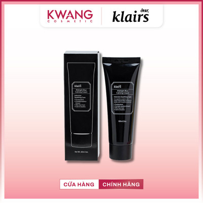 Kem dưỡng Dear, Klairs Midnight Blue Calming Cream phục hồi và làm dịu da 60ml/30ml