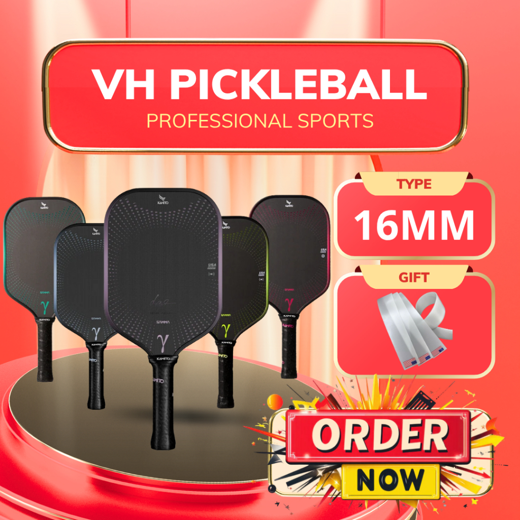 Vợt Pickleball KAMITO Gamma Trịnh Linh Giang 16mm Chính Hãng On NFC