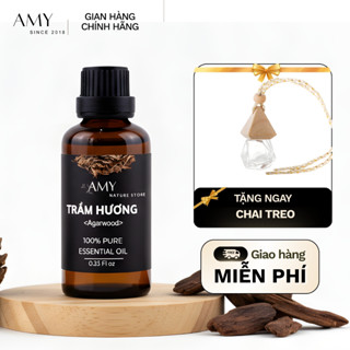 Tinh dầu trầm hương cao cấp nguyên chất  100ml xông phòng thơm phòng phun sương khử mùi thư giãn