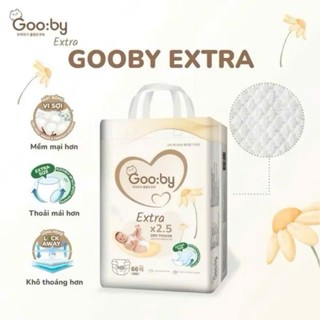  Bỉm GOOBY EXTRA siêu mỏng mềm mại thấm hút tốt an toàn cho bé 