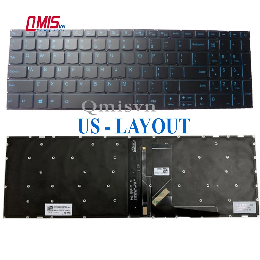 Bàn phím laptop Lenovo Ideapad L340-15, L340-15API, L340-15IWL, L340-17, L340-17API, L340-17IWL (CÓ 