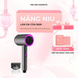  Máy sấy tóc Weilaiya Nam Nữ  Máy sấy tóc tạo kiểu 1800W với 3 mức nhiệt giúp tóc mềm mượt chắc khỏe 