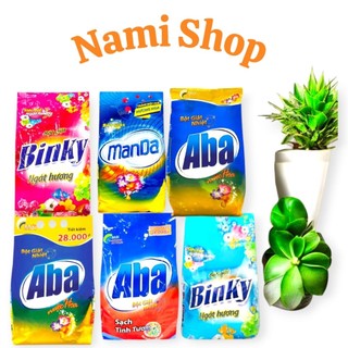  Bột giặt Aba ,binky đủ loại 350g ,380g,700g,780g chính hãng . 