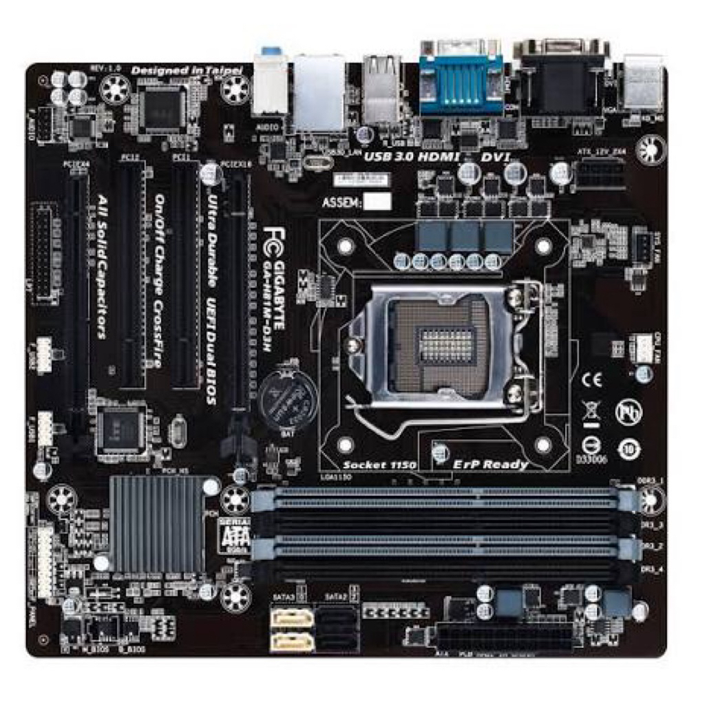 Main Gigabyte H81M-DS2 Bảo Hành 12 Tháng