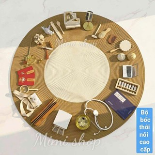 Bộ bốc thôi nôi, bộ bốc nghề nghiệp cao cấp 26 chi tiết đồ xịn xò kèm 2 thảm vải